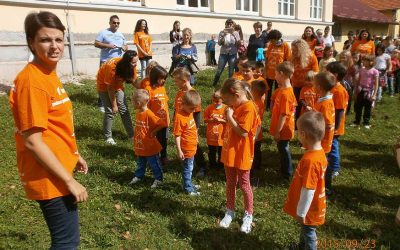 Djeca sa teškoćama u razvoju čarobnim pokretima u tjednu kretanja u Hrvatskoj.