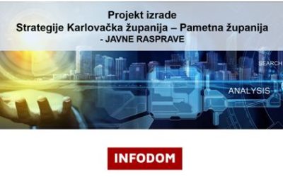 Javne tribine o Strategiji i Akcijskom planu Karlovačka županija – Pametna županija