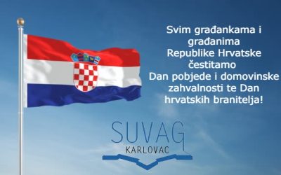 Čestitamo Dan pobjede i domovinske zahvalnosti te Dan hrvatskih branitelja!